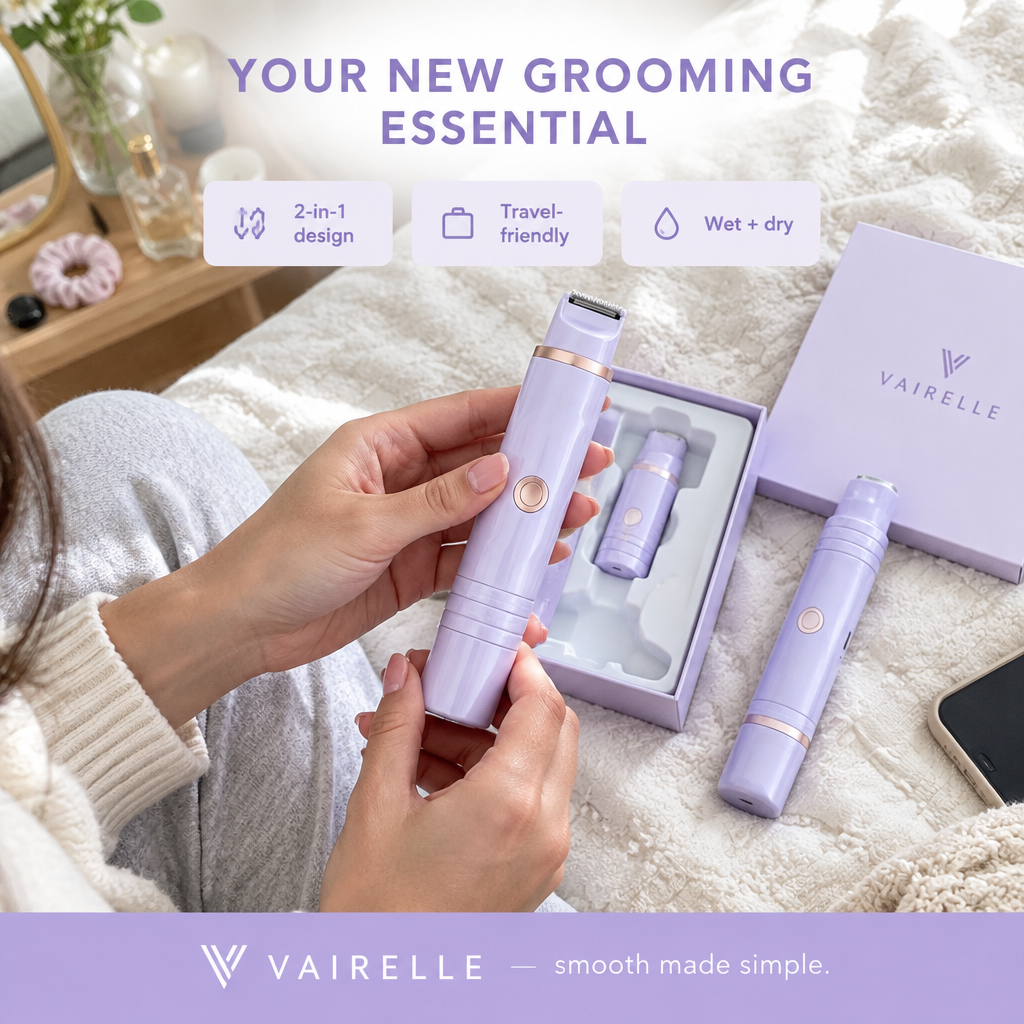 Vairelle 2-in-1 Body Shaver