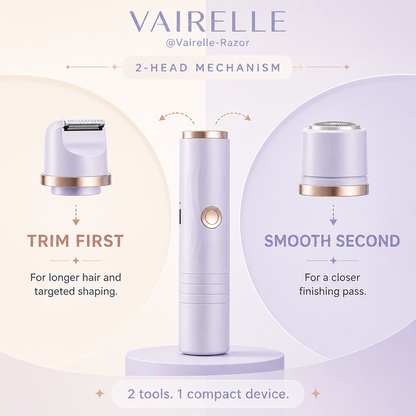 Vairelle 2-in-1 Body Shaver