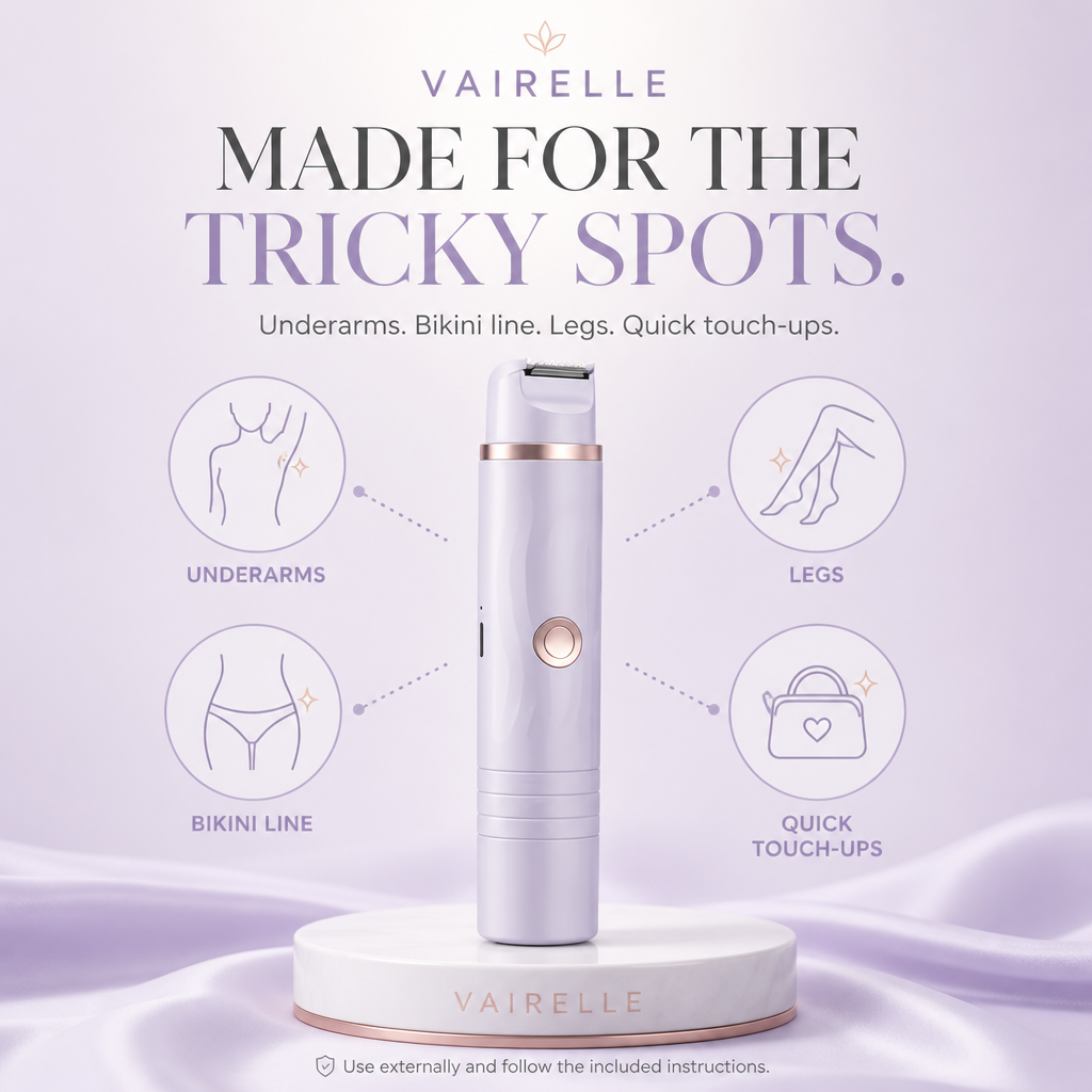 Vairelle 2-in-1 Body Shaver